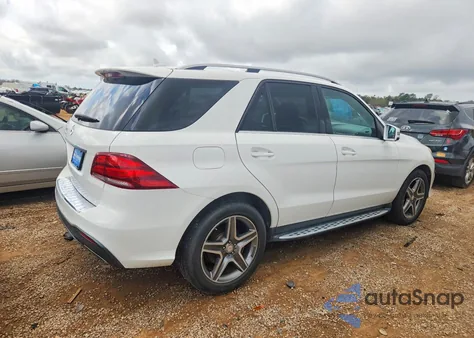 2016 Mercedes-Benz Gle 350 from USA, damaged, VIN 4JGDA5JB6GA696861